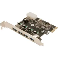 Card adaptor logilink pci-express la 4 x usb3.0 pc0057a