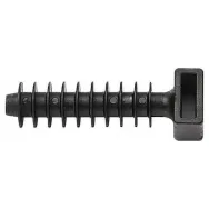 Diblu suport ancorare bride 10 x 37 black (100buc) - elematic 5458