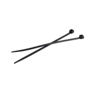 Brida plastic 35 x 370 black (100buc) - elematic 5308