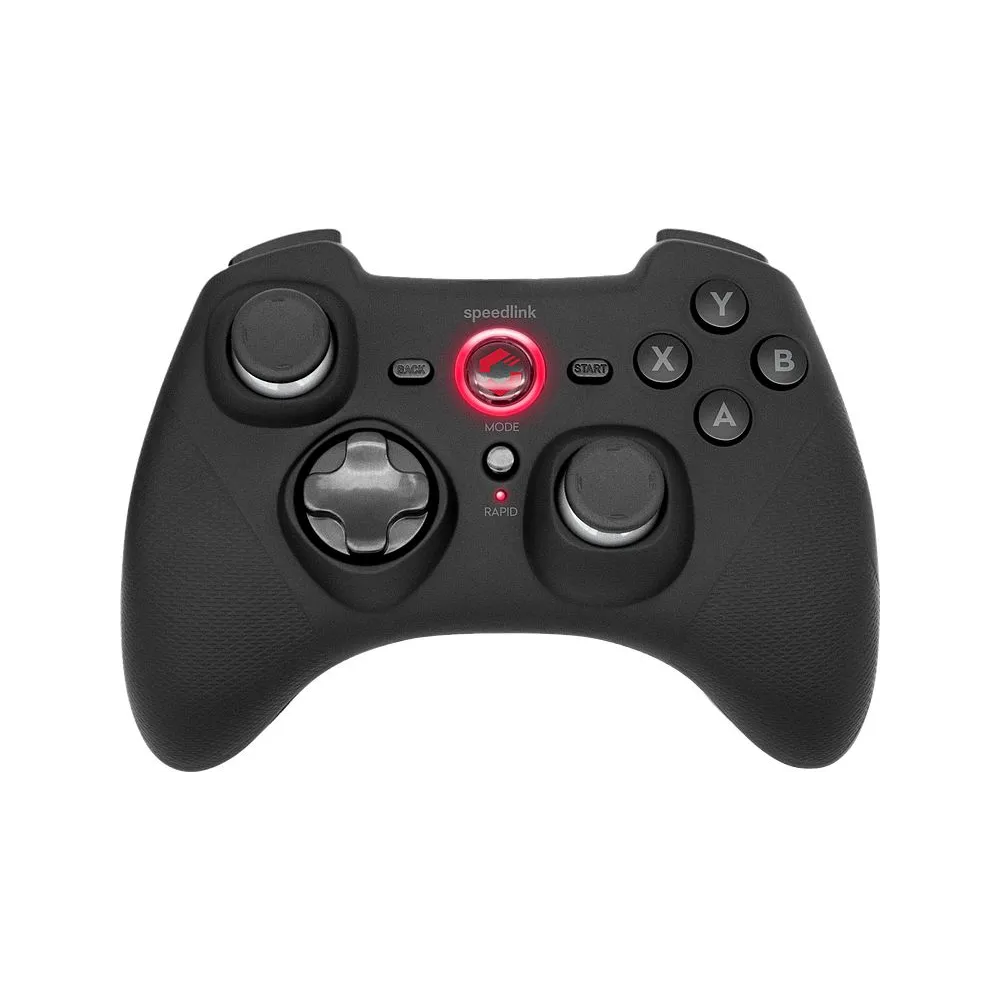 Gamepad speedlink rait wireless pc/ps3 black sl-650110-bk (timbru verde 0.8 lei)