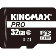 Card microsd kingmax  32 gb microsdhc clasa 10 standard uhs-i u1 km-ps04-32gb-pro (include tv 0.03 lei) Kingmax - 1