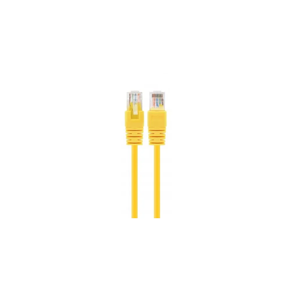 Patchcord Gembird PP12-3M/Y, UTP, Cat5, 3m, Yellow Gembird - 1