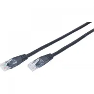 Patch cord Gembird PP12-5M/BK UTP, cat. 5E, 5m, Black Gembird - 1