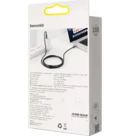 Cablu alimentare si date baseus display fast charging data cable pt. smartphone usb type-c la usb type-c 100w braided 2m negr