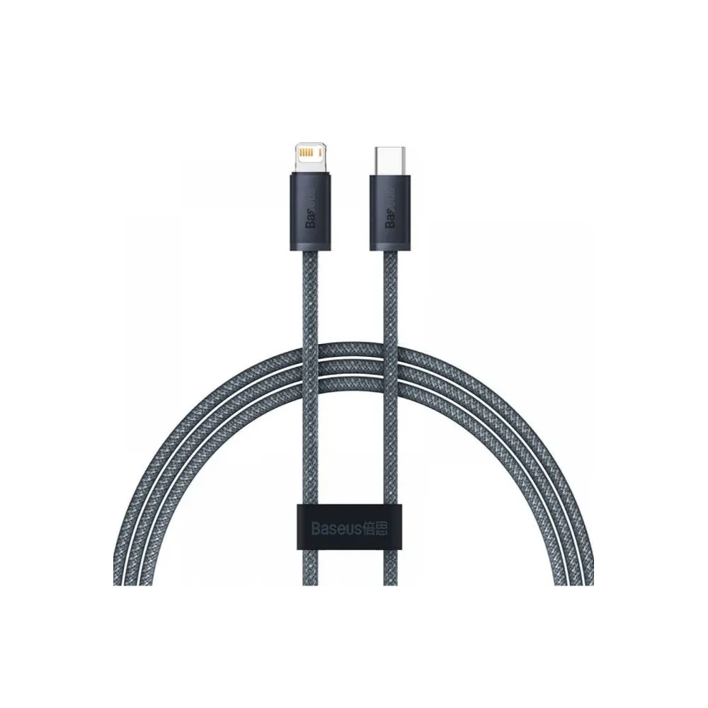 Cablu alimentare si date baseus dynamic series fast charging data cable pt. smartphone usb type-c la lightning iphone 20w 1m