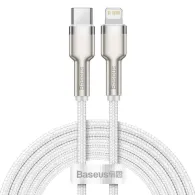 Cablu alimentare si date baseus cafule metal fast charging data cable pt. smartphone usb type-c la lightning iphone pd 20w br