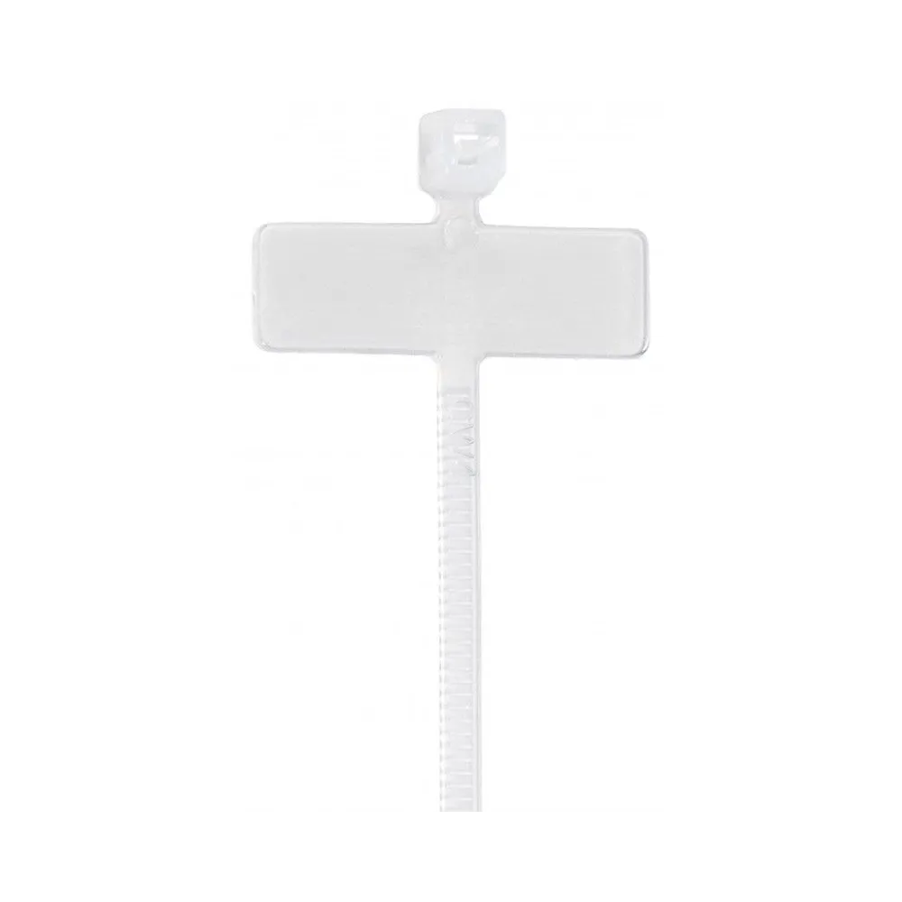 Brida plastic 25 x 100 eticheta (100 buc)- elematic 52100-m