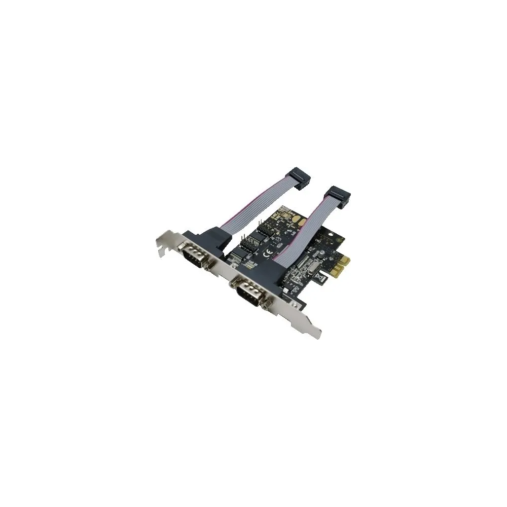 Card adaptor logilink pci-express la 2 x serial db9m pc0031