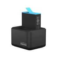 Incarcator dublu gopro h10b+ 2 acumulatori enduro1720mah port usb indicator led addbd-211-eu