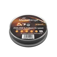 Mediarange dvd+rw 4x cake10 mr451