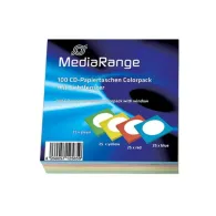 Mediarange  cd paperbag colorpack 100pack box67