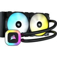 H100 rgb cooler aio 240 mm negru