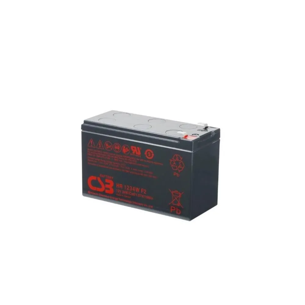 Battery csb 12v 9ah/hr 1234wf2 csb