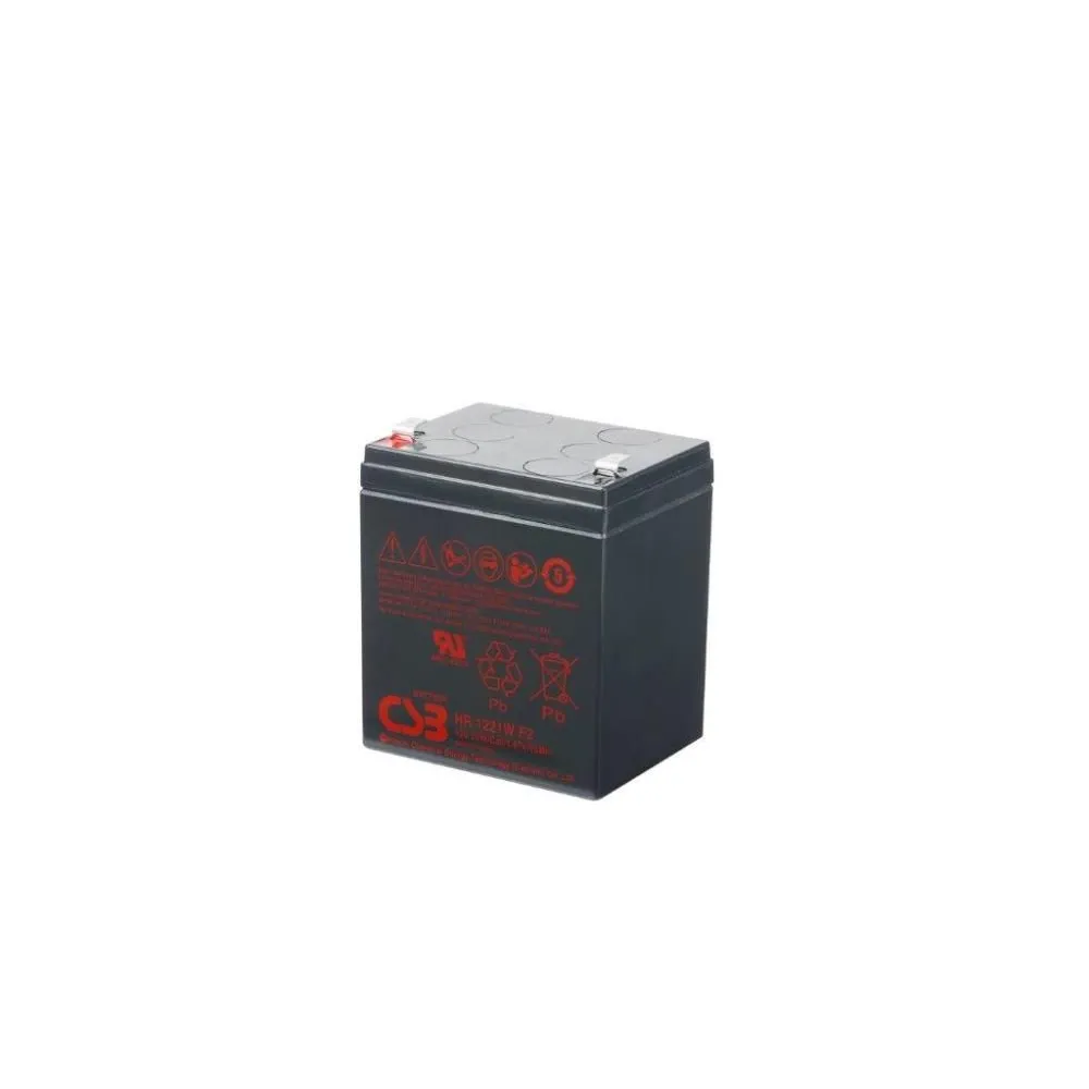 Battery csb 12v 5ah/hr 1221wf2 csb