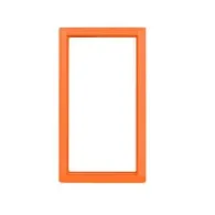 Entry panel metal frame/ip safety orange 9152000 2