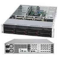 Server chassis 2u 720w sas bk/cse-825tq-r720ub sup