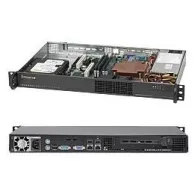 Server chassis 1u 200w black/mini cse-510-200b sup