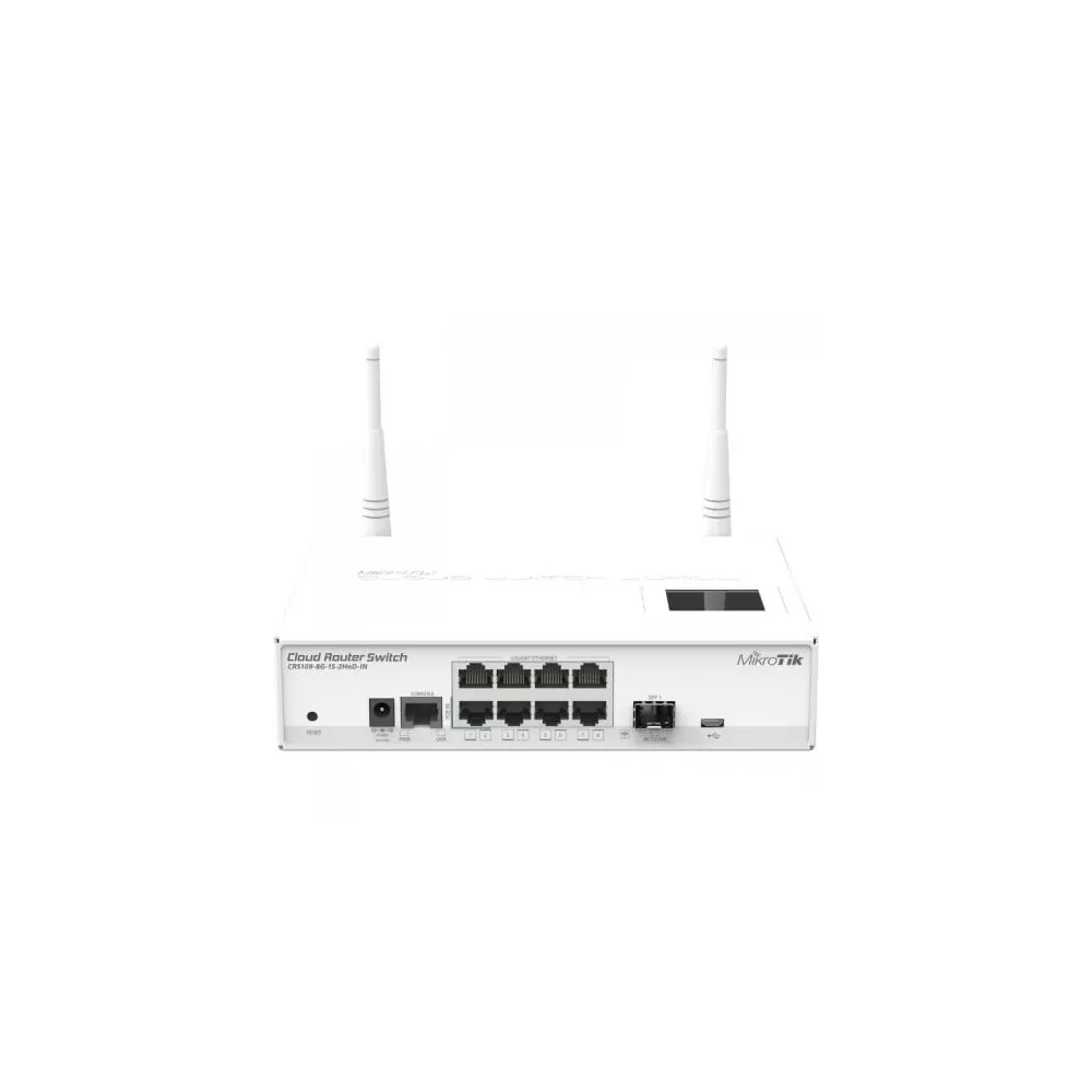 Router wireless MikroTik CRS109-8G-1S-2HnD-IN, 8x LAN Mikrotik - 1