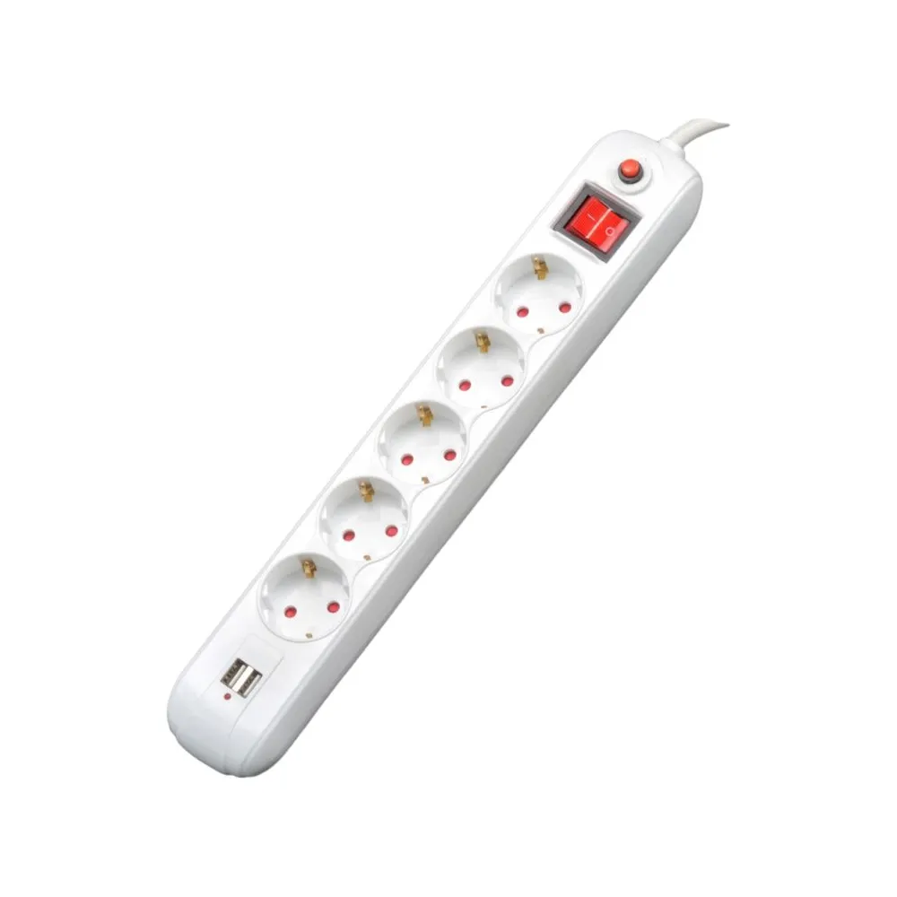 Prelungitor spacer schuko x 5 conectar