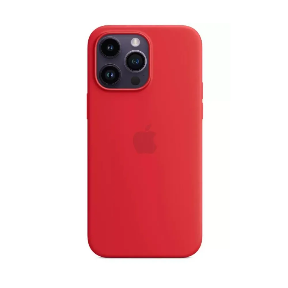 Mobile cover silicone magsafe/red iphone 14 mprw3z