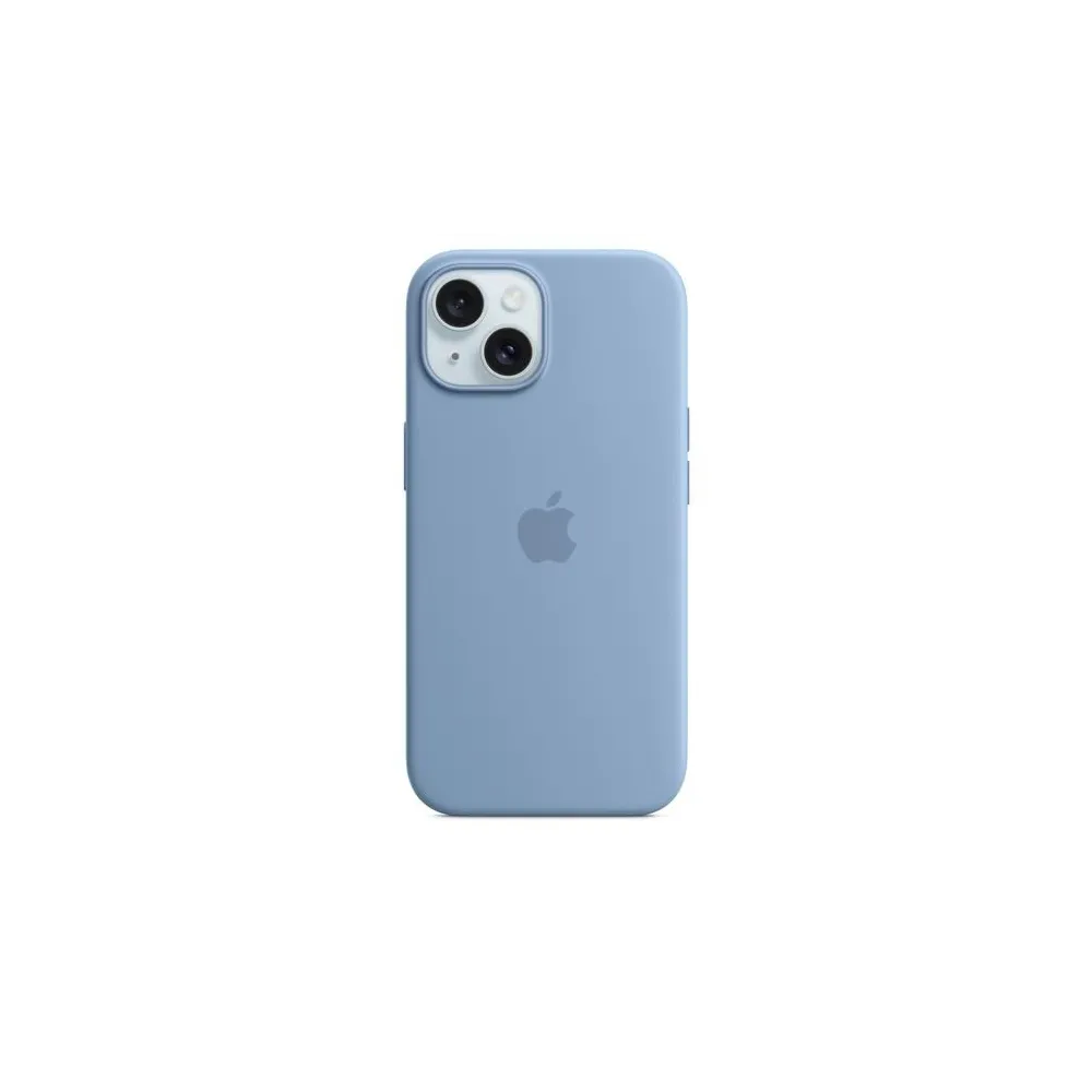 Mobile cover silicone magsafe/blue iphone15 mt0y3