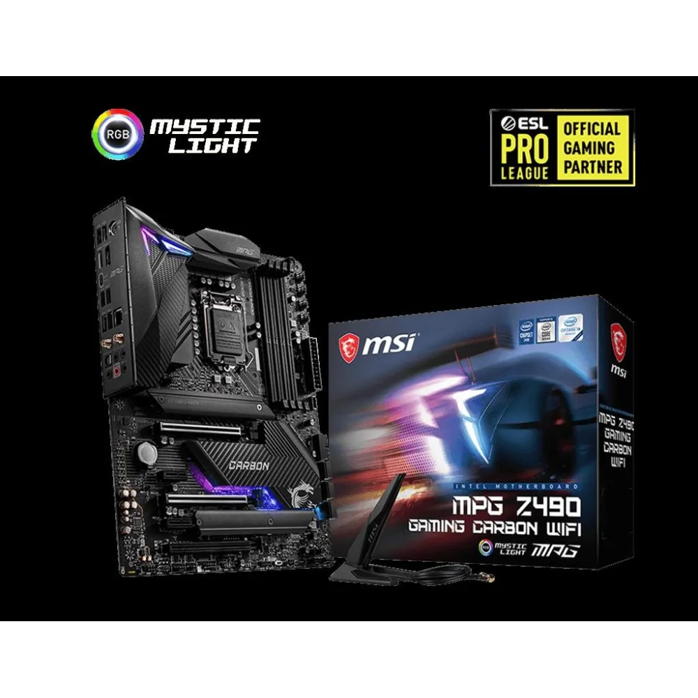 Placa de baza msi mpg z490 gaming carbon wifi socket Msi - 1
