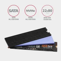 Cooler pasiv clr-m2l3 pentru m.2 ssd suport ssd 80