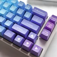 Taste ducky abs double-shot keycap mod kit azure