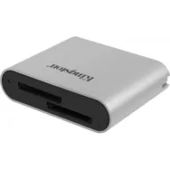 Card Reader Kingston Workflow Dual Slot, USB-C 3.2 Gen 1, Silver Kingston - 1
