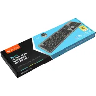 Multimedia  bluetooth 5.1 keyboard  mac version104 keys slim design with