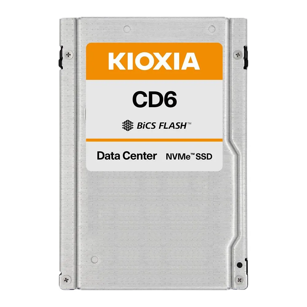 Ssd data server kioxia cd6-r 3.84tb pcie gen4 x4 (64gt/s)