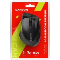 Canyon mw-01 2.4ghz wireless mouse with 6 buttons optical tracking