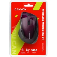 Canyon mw-01 2.4ghz wireless mouse with 6 buttons optical tracking