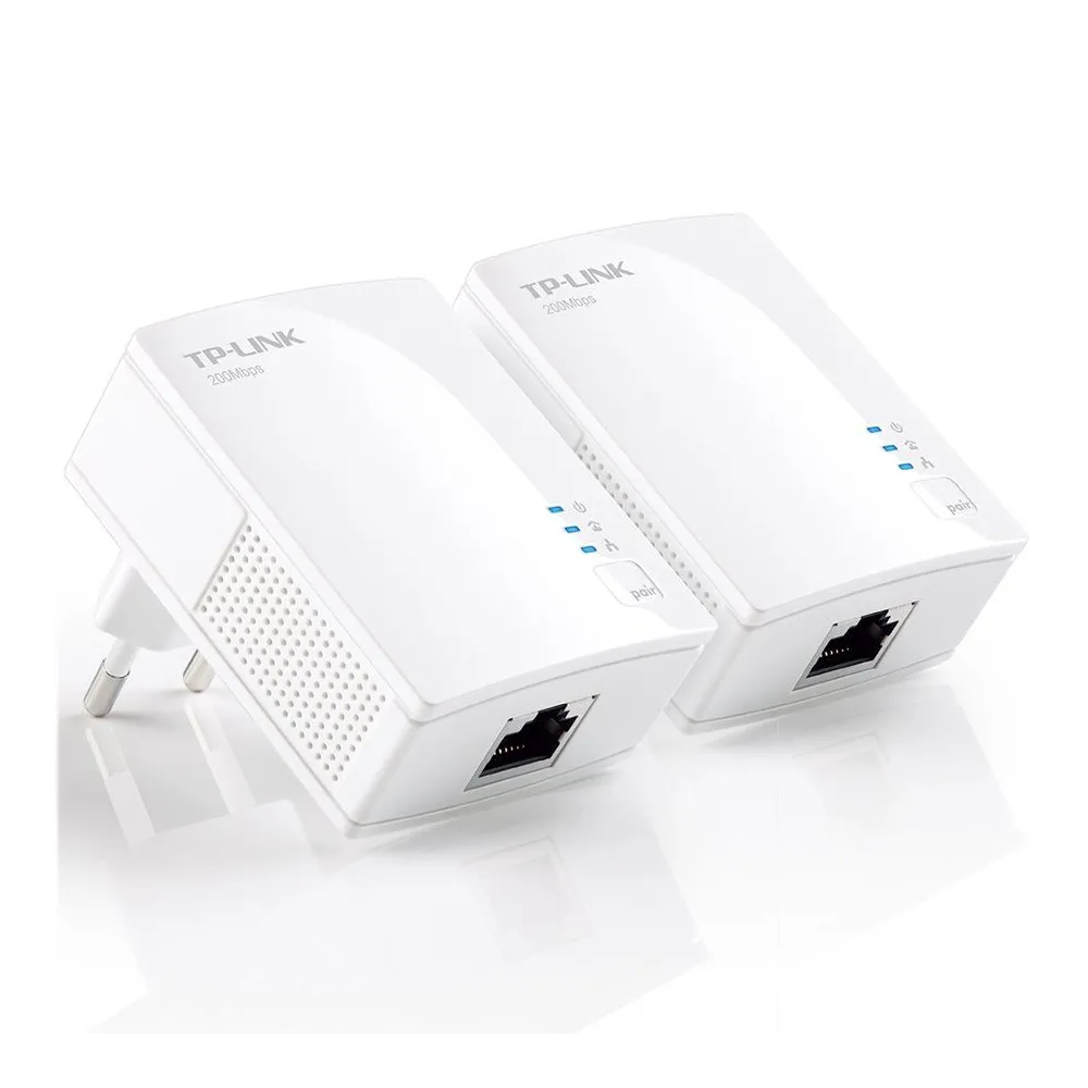 Tp-link 200mbps nano powerline ethernet adapter kit plug and play