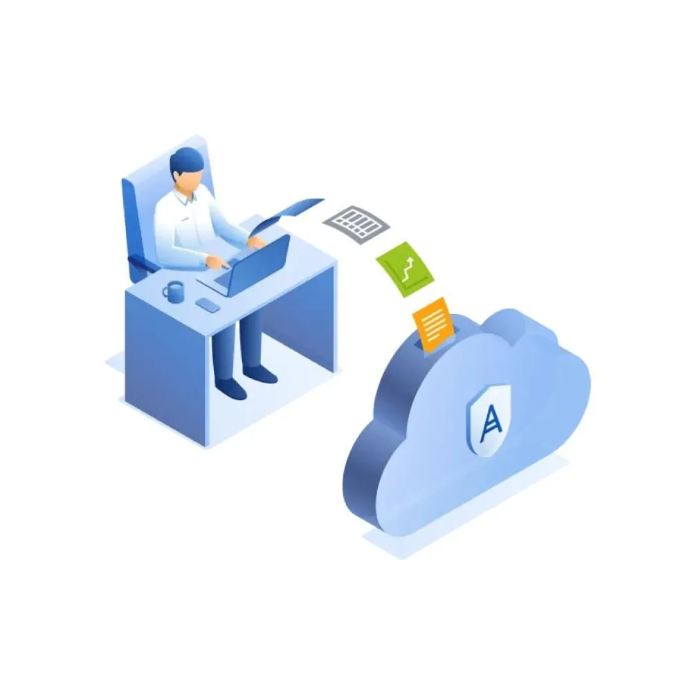 Subscriptie acronis cyber protect advanced pentru statii de lucru subscriptie