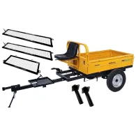 Pachet Campo RM500C remorca cu obloane inaltare si manicoti intoarcere usoara 32mm Progarden - 1