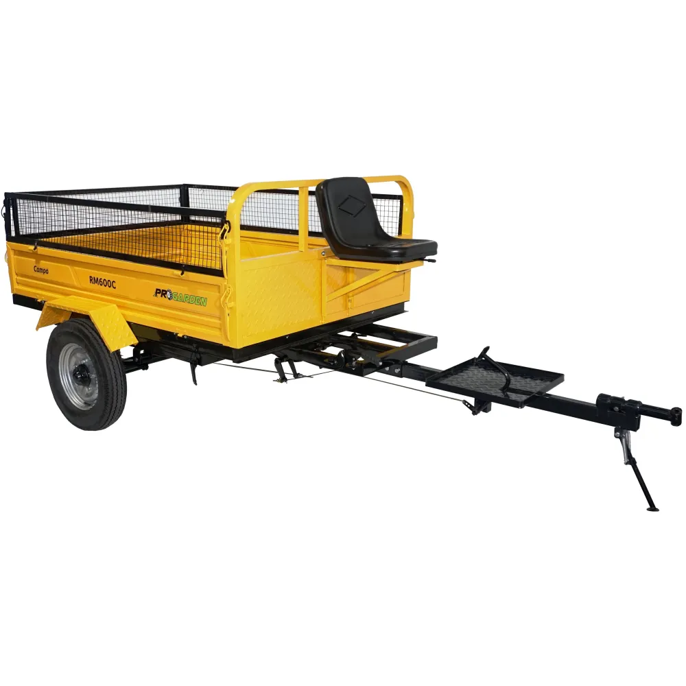 Pachet Campo RM600C remorca cu obloane inaltare Progarden - 1