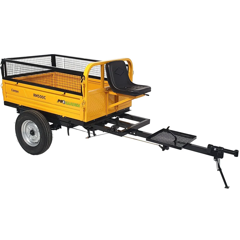 Pachet Campo RM500C remorca cu obloane inaltare Progarden - 1
