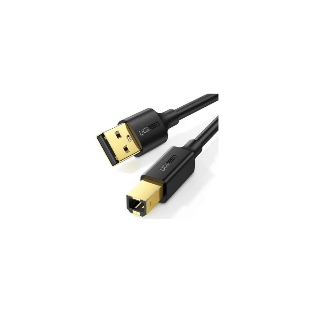 Ugreen 20846 cabluri USB 1 m USB 2.0 USB A USB B Negru