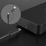 Lindy DST-Pro Universal Tip dock USB 3.2 Gen 2 (3.1 Gen 2) Type-C Negru