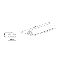 Multibrackets 2155 accesoriu cabluri