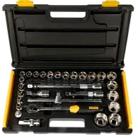 Stanley 2-85-584 Trusa tubulare 1/2 si 1/4 MicroTough sistem metric 29 buc Stanley - 1