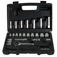 Stanley 1-94-652 Trusa 30 piese tubulare de 3/8 in sistem metric Stanley - 1