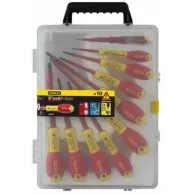 Stanley 0-62-573 Set 10 bucați surubelnițe FATMAX izolate 1000v Stanley - 1