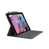 Logitech Slim Folio Grafit Bluetooth AZERTY Franţuzesc