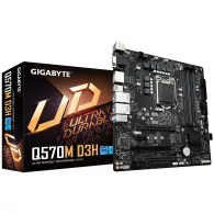 Gigabyte Q570M D3H (rev. 1.0) Intel Q570 Express LGA 1200 (Socket H5) micro-ATX