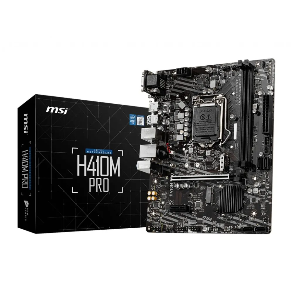 MSI H410M-PRO plăci de bază Intel H410 LGA 1200 (Socket H5) micro-ATX