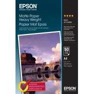Epson Matte Paper Heavy Weight - A4 - 50 de coli