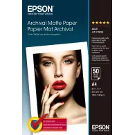 Epson Archival Matte Paper - A4 - 50 de coli