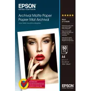 Epson Archival Matte Paper - A4 - 50 de coli